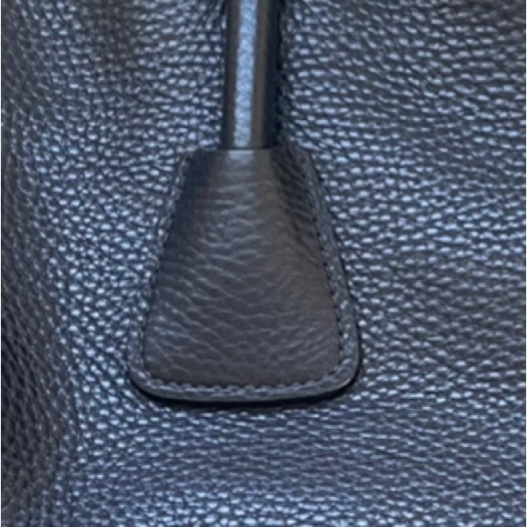 Prada Milano Vitello Daino Leather Tote in Black - Picture 10 of 12